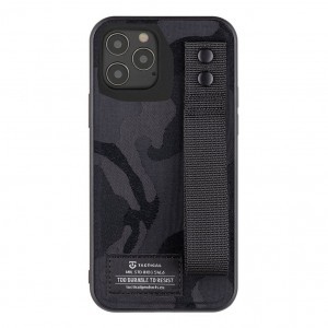 iPhone 12/12 Pro Tactical Camo Troop tok fekete