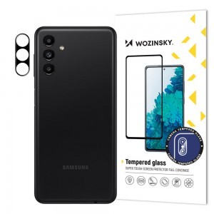 Samsung A13 5G Wozinsky Full Camera Glass 9H kameralencse védő üvegfólia fekete