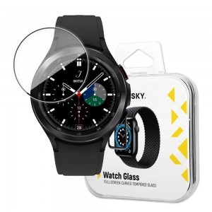 Samsung Galaxy Watch 4 44mm Wozinsky Hibrid üvegfólia fekete