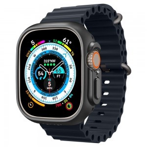 Apple Watch Ultra (49mm) Spigen Thin Fit tok fekete
