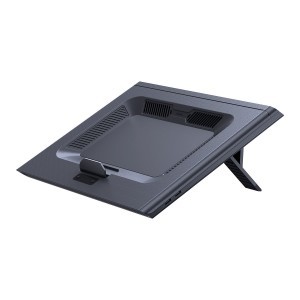 Baseus USB laptop hűtő, állvány asztali 21''-ig szürke (LUWK000013)