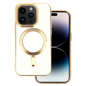 iPhone 14 Pro Beauty MagSafe kompatibilis tok fehér