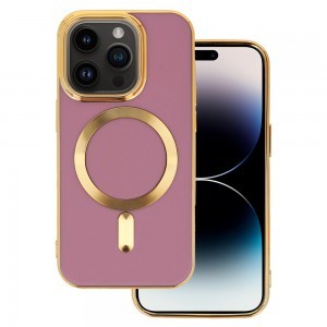 iPhone 14 Pro Beauty MagSafe kompatibilis tok lila