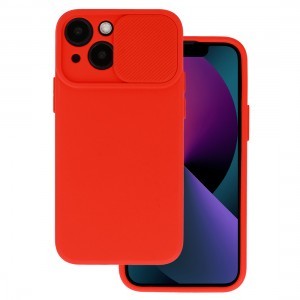 Samsung Galaxy A03 Camshield Soft tok piros