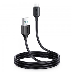 Joyroom USB-A - Micro USB kábel 480Mb/s 2.4A 1m fekete (S-UM018A9)