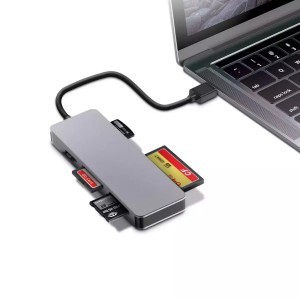 ROCKETEK 5 az 1-ben All In One USB 3.0 kártyaolvasó SD/CF/microSD/XD/MS/M2 (RT-CR304)