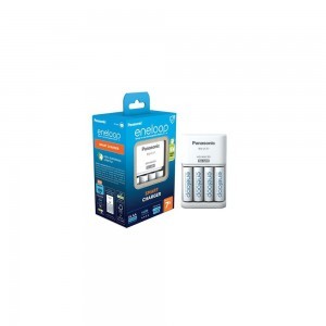 Panasonic Smart töltő + 4x AA Eneloop akkumulátor 2000 mAh
