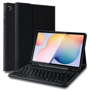 Samsung Galaxy Tab S6 Lite 10.4 2020/2022 Tech-Protect SC Pen tok + billentyűzet fekete