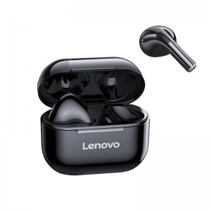 Lenovo LP40 TWS bluetooth vezeték nélküli fülhallgató (Fekete)