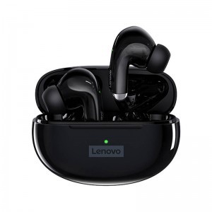 Lenovo LP5 TWS bluetooth vezeték nélküli fülhallgató (Fekete)