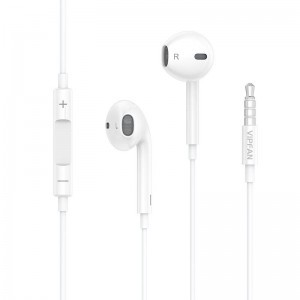 Vipfan Classic M04 vezetékes fülhallgató (fehér)