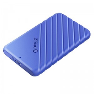 Orico külső ház, tok 2.5'' HDD / SSD 5 Gbps, USB 3.0 (kék)