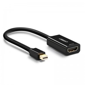 Ugreen mini DisplayPort - 4K HDMI átalakító, adapter (fekete)