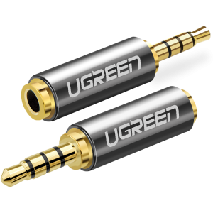 Ugreen 2.5 mm-es mikro jack (dugasz) és 3.5 mm-es mini jack (aljzat) audio átalakító adapter (20501)