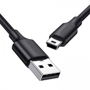 Ugreen US132 USB - mini USB kábel, 2m (fekete)