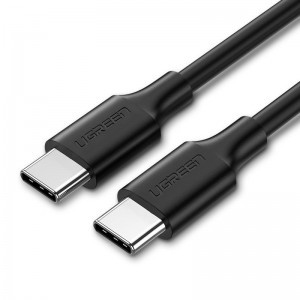 Ugreen US286 USB-C - USB-C kábel, 3m (fekete)