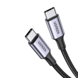 Ugreen US316 USB-C - USB-C kábel, QC3.0 PD 100W, 3m (fekete)