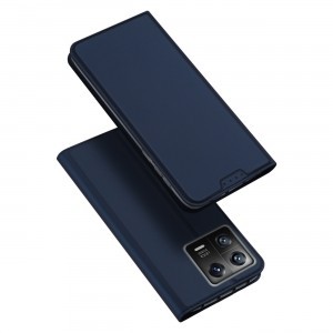 Xiaomi 13 Pro Dux Ducis Skin Pro Öko Bőr fliptok kék