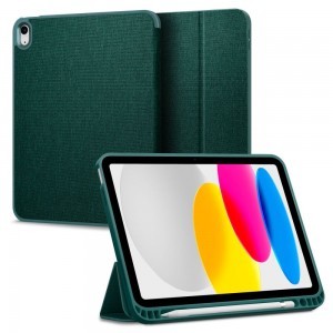 iPad 10.9 2022 Spigen Urban Fit tok Midnight green színben (ACS05308)