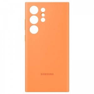 Samsung Galaxy S23 Ultra gyári szilikon tok narancs (EF-PS918TOEGWW)