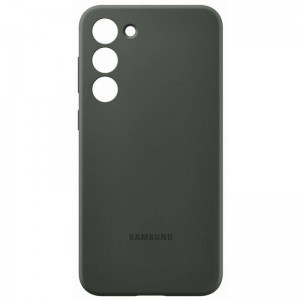 Samsung Galaxy S23 gyári szilikon tok khaki (EF-PS911TGEGWW)