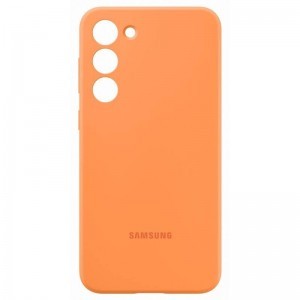 Samsung Galaxy S23 Plus gyári szilikon tok narancs (EF-PS916TOEGWW)