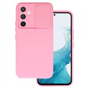 Samsung Galaxy A34 5G Camshield Soft tok világos rózsaszín